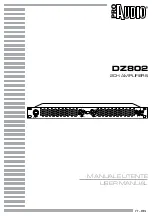 Предварительный просмотр 1 страницы Pro Audio DZ802 User Manual