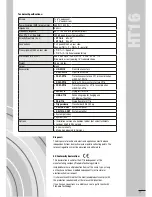 Предварительный просмотр 11 страницы Pro Audio HT16 Manual