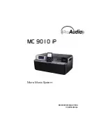 Pro Audio MC 9010 iP User Manual preview