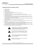 Preview for 4 page of Pro Audio PMA-2222 Installation Manual