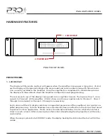 Preview for 7 page of Pro Audio PMA-2222 Installation Manual