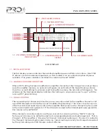 Preview for 8 page of Pro Audio PMA-2222 Installation Manual