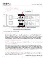 Preview for 12 page of Pro Audio PMA-2222 Installation Manual