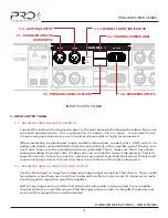 Preview for 13 page of Pro Audio PMA-2222 Installation Manual