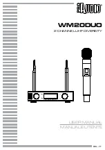 Pro Audio WM20DUO User Manual preview