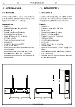 Предварительный просмотр 6 страницы Pro Audio WM20DUO User Manual