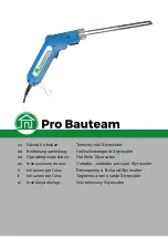 PRO BAUTEAM PBT-HN60W Operating Instructions Manual preview