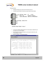 Предварительный просмотр 94 страницы pro bel TX 520 Manual