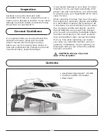 Preview for 3 page of Pro Boat HyperSport 48 Owner'S Manual