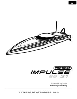 Preview for 11 page of Pro Boat Impulse 26 Owner'S Manual