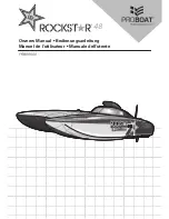 Pro Boat Rockstar 48 PRB09000 Owner'S Manual preview