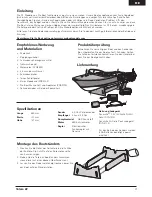 Preview for 3 page of Pro Boat Volere 22 PRB3050B (German) Bedienungsanleitung