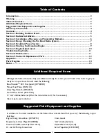 Preview for 3 page of Pro Boat Vortex 46 Airboat Owner'S Manual