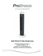 Pro Breeze PB-F03 Instruction Manual preview