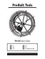 Preview for 1 page of Pro-Built Tools PB1200 Series User Manual