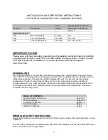 Preview for 2 page of PRO Charging System Industrial Series Installation And Operating Instructions Manual