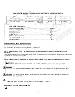 Preview for 2 page of Pro Charging Systems 2425LITH Safety, Installation And Operating Instructions