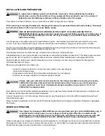 Preview for 4 page of Pro Charging Systems 4818CC Safety, Installation And Operating Instructions