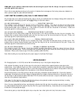 Preview for 7 page of Pro Charging Systems 4818CC Safety, Installation And Operating Instructions