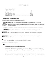 Предварительный просмотр 2 страницы Pro Charging Systems BOS12V2 Safety, Installation And Operating Instructions