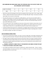 Preview for 8 page of Pro Charging Systems DUAL PRO Patriot PS2420 Assembly, Installation And Operating Instructions