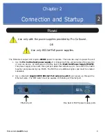 Preview for 9 page of Pro Co Sound Momentum MO8 Manual