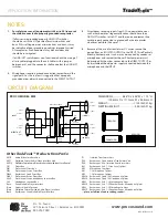 Preview for 2 page of Pro Co Sound TradeTools MS3 Application Information