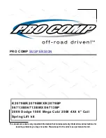 Preview for 1 page of pro comp 56713B Installation Manual