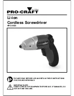 Pro-Craft HPC-0023 Instructions Manual preview