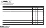 Предварительный просмотр 50 страницы Pro-Cut PFM 9.0 DRO Technical Manual