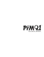 Pro-Cut PFM 9.1 DRO Technical Manual preview