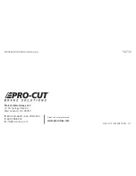 Preview for 8 page of Pro-Cut PFM 9.1 DRO Technical Manual