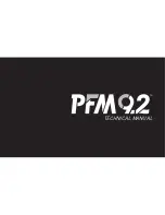 Pro-Cut PFM 9.2 DRO Technical Manual preview