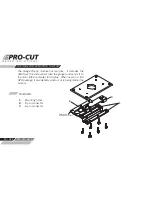 Предварительный просмотр 48 страницы Pro-Cut PFM 9.2 DRO Technical Manual