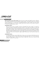 Предварительный просмотр 50 страницы Pro-Cut PFM 9.2 DRO Technical Manual