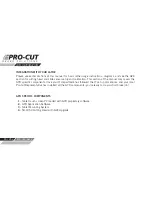 Предварительный просмотр 56 страницы Pro-Cut PFM 9.2 DRO Technical Manual