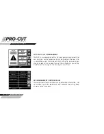 Предварительный просмотр 72 страницы Pro-Cut PFM 9.2 DRO Technical Manual