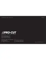 Preview for 96 page of Pro-Cut PFM 9.2 DRO Technical Manual