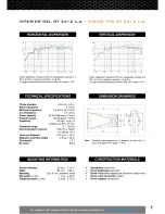 Предварительный просмотр 12 страницы Pro DG Systems G 2X12 L.A. User Manual