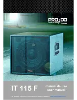 Pro DG Systems IT 115 F User Manual предпросмотр