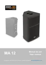 Предварительный просмотр 1 страницы Pro DG Systems MA 12 User Manual