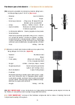 Предварительный просмотр 16 страницы PRO DG IT 212 P.A. User Manual