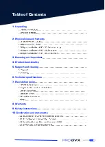 Preview for 2 page of Pro DVX APPC-10SLBe User Manual