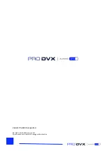 Preview for 27 page of Pro DVX IPPC-15-6000 User Manual