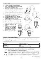 Предварительный просмотр 2 страницы Pro-Elec PEL00824 Quick Manual