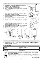 Предварительный просмотр 2 страницы Pro-Elec PEL00831 Instructions