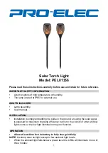 Preview for 1 page of Pro-Elec PEL01356 Instructions