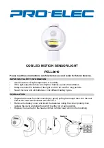 Pro-Elec PELL0010 Instructions preview