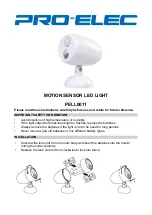 Preview for 1 page of Pro-Elec PELL0011 Instructions