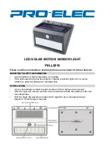 Pro-Elec PELL0018 Instructions preview